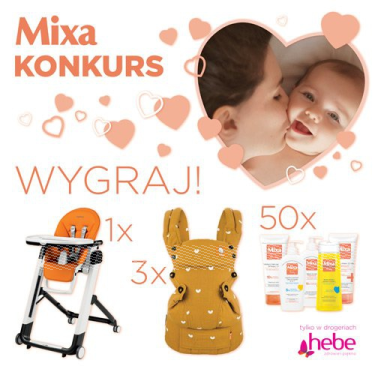 Konkurs "Mixa dla maluszka" Hebe