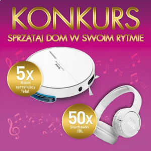 Konkurs "Sprzątaj dom w swoim rytmie" Kaufland