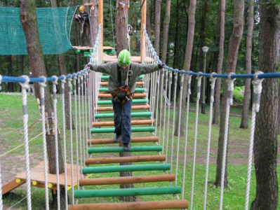 Krosno: Wygraj karnet na dwie dowolne trasy w Linowym Parku Rozrywki!
