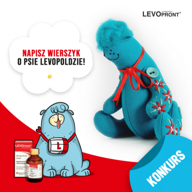 Konkurs "Wierszyk o psie LEVOpoldzie"