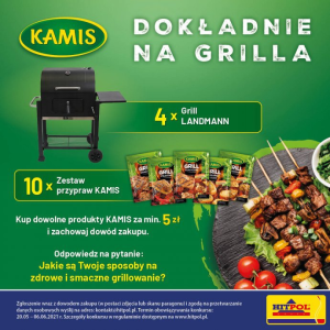 Konkurs "Dokładnie na GRILLA"