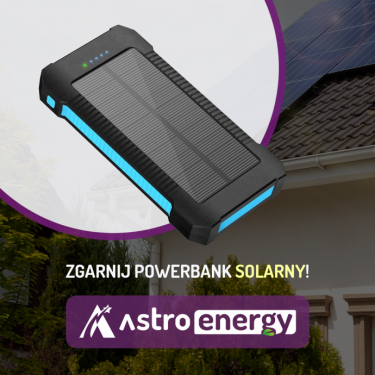 Konkurs "Zgarnij POWERBANK solarny"