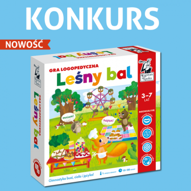 Wygraj grę logopedyczną Leśny Bal od Kapitana Nauki!