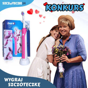 Wygraj szczoteczkę Oral-B pro 750 z okazji Dnia Matki! do godz. 15:00