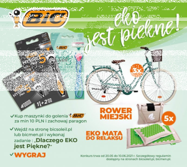 Konkurs "EKO jest piękne" BIC Super-Pharm