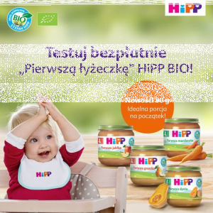 Konkurs "Testy Produktów Hipp Bio"