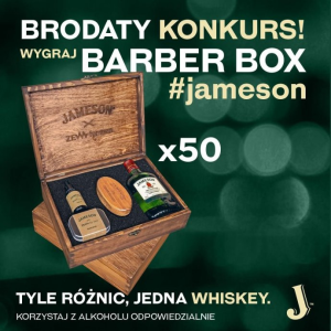Konkurs "Jameson Barber Box" 18+