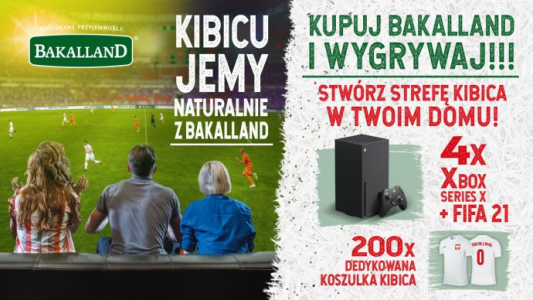 Konkurs "KibicuJEMY naturalnie z Bakalland"