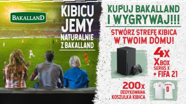 Konkurs "KibicuJEMY naturalnie z Bakalland"
