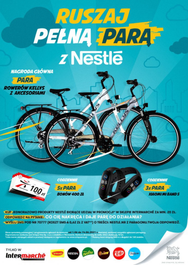 Konkurs "Ruszaj pełna parą z Nestle" Intermarche