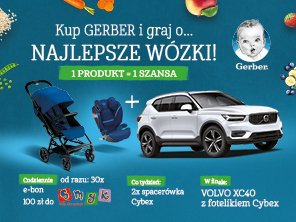 Loteria "Kup Gerber i graj o najlepsze wózki"