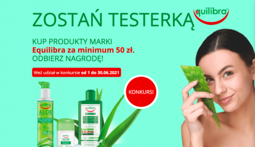 Konkurs "Equilibra - zostań testerką"