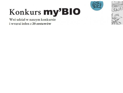 Konkurs "Czerp z natury i wygraj zestaw kosmetyków marki my’Bio"