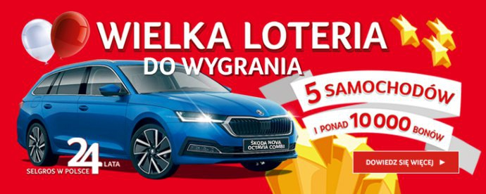Loteria "24 lata Selgros w Polsce"