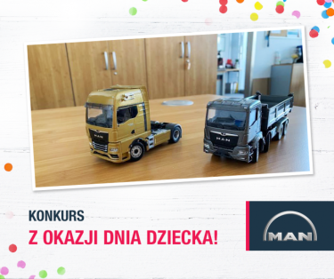 Konkurs "Narysuj swój wymarzony pojazd MAN"