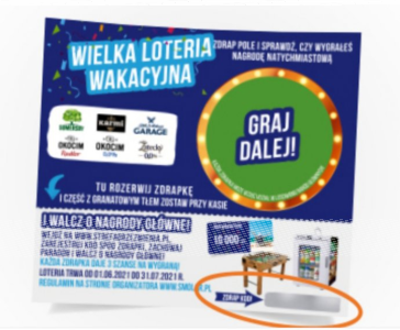 Loteria "Strefy orzeźwienia"