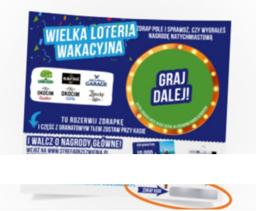 Loteria "Strefy orzeźwienia"