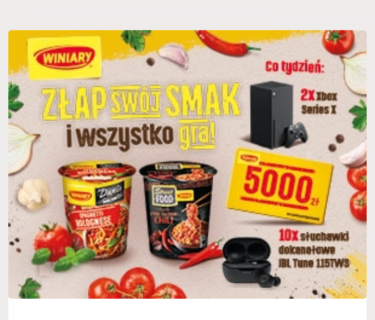 Konkurs "Złap swój smak i wszystko gra"