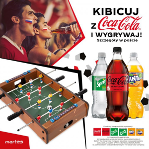 Konkurs "Kibicuj z Martes Sport i Coca- Colą"