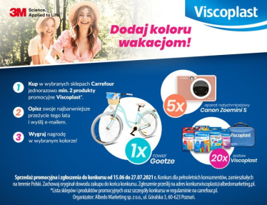 Konkurs "Dodaj koloru wakacjom!" Carrefour