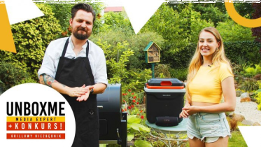 Konkurs "UnboxMe: Zgarnij grillowy niezbędnik!  Grill, lodówka turystyczna + niespodzianki"