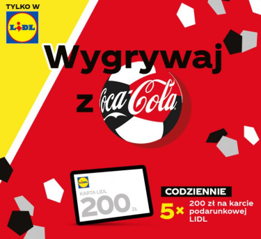 Konkurs "Emocje EURO z Coca-Cola" Lidl