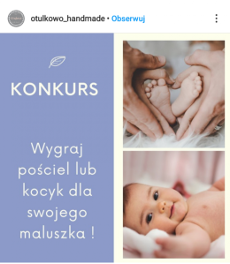 Wygraj pościel lub kocyk dla Twojego Maluszka!