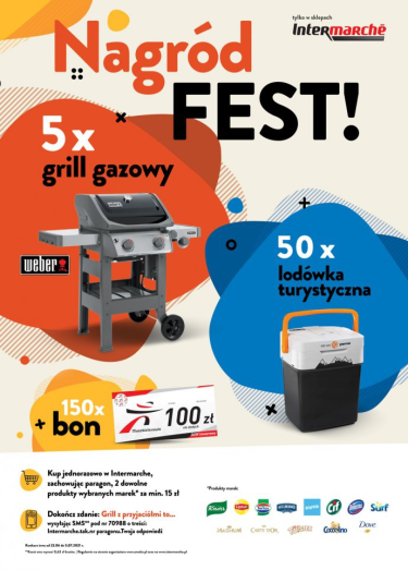 Konkurs "Nagród FEST!" Intermarche