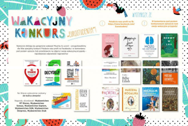 Konkurs "Opisz swoje wakacyjne przygody i wygraj książkę"