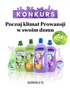 Konkurs "Poczuj zapach Prowansji w swoim domu"