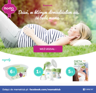 Konkurs "Dzień, w którym dowiedziałam się, że będę mamą..."