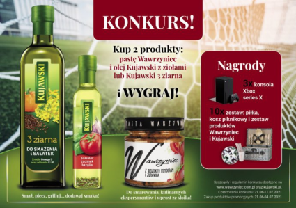 Konkurs kulinarny "Lato z Wawrzyńcem i Kujawskim" Lidl