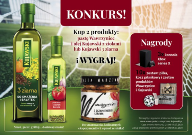 Konkurs kulinarny "Lato z Wawrzyńcem i Kujawskim" Lidl