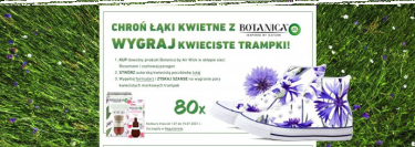 Wygraj kwieciste trampki "Chronimy łąki kwietne" Rossmann