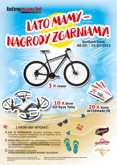 Konkurs "LATO MAMY – NAGRODY ZGARNIAM" Intermarche