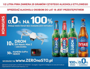 Konkurs "ZERO PROCENT NA STO PROCENT"