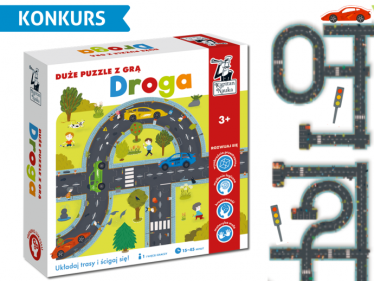 Wygraj duże puzzle z grą Droga