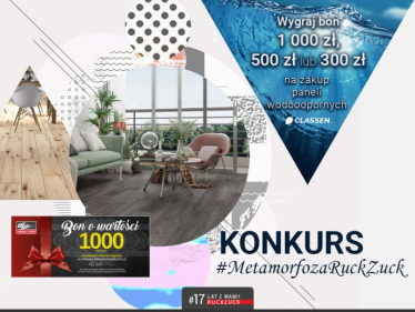 Konkurs "METAMORFOZA RUCKZUCK"