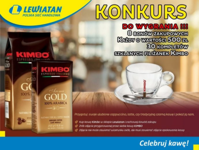 Konkurs fotograficzny "Celebruj kawę" Lewiatan