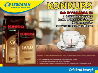 Konkurs fotograficzny "Celebruj kawę" Lewiatan