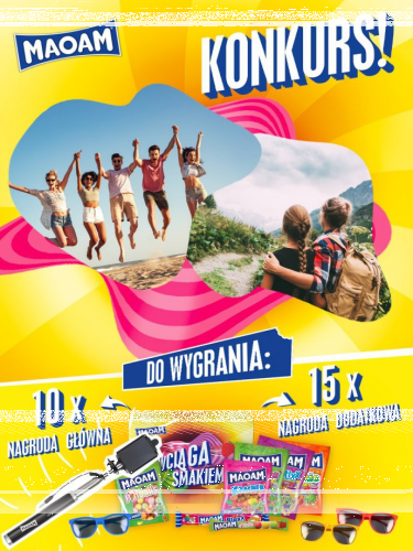 Konkurs "MAOAM wciąga smakiem na wakacje"