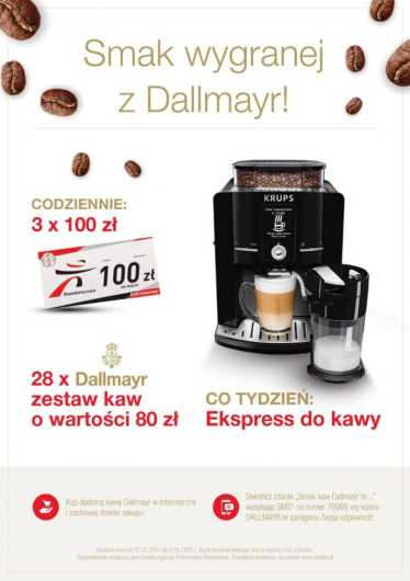 Konkurs "Smak wygranej z Dallmayr" Intermarche