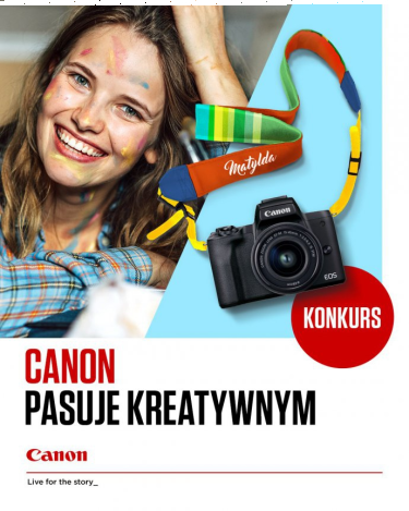 Konkurs "Canon pasuje kreatywnym"