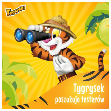 Konkurs "Tygrysek szuka testerów"
