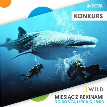Konkurs "Miesiąc z rekinami - National Geographic Wild" do godz. 16:00