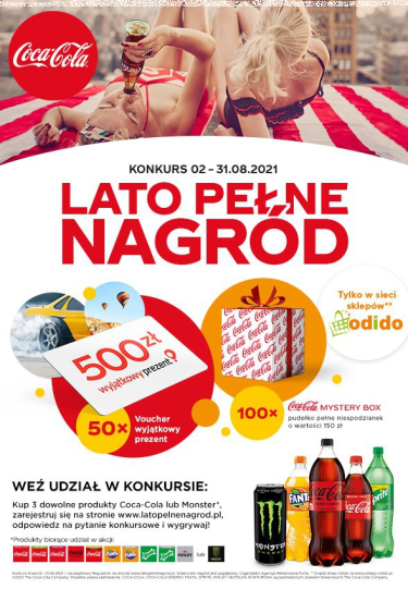 Konkurs "Lato pełne nagród" Odido