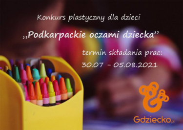 Konkurs plastyczny dla dzieci "Podkarpackie okiem dziecka" w Rzeszowie