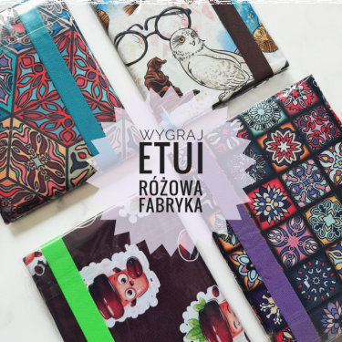 Wygraj etui na czytnik lub książkę różowa fabryka