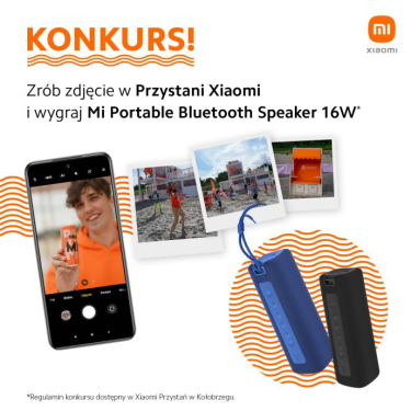 Konkurs "Plażowa strefa Xiaomi Przystań"