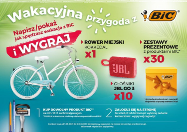 Konkurs "Wakacyjna przygoda z BIC" Ruch